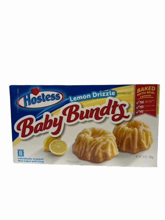 Hostess Baby Bundts, Lemon Drizzle Cakes 284g - 6x8 Stück - Einzelpreis 5,90 Netto