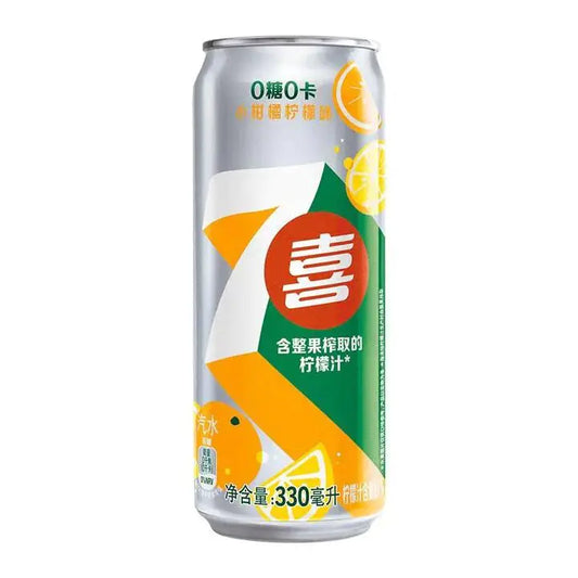 7up Lemon Orange Zero Asia 330ml- 12 Stück- Einzelpreis 1,29 Netto