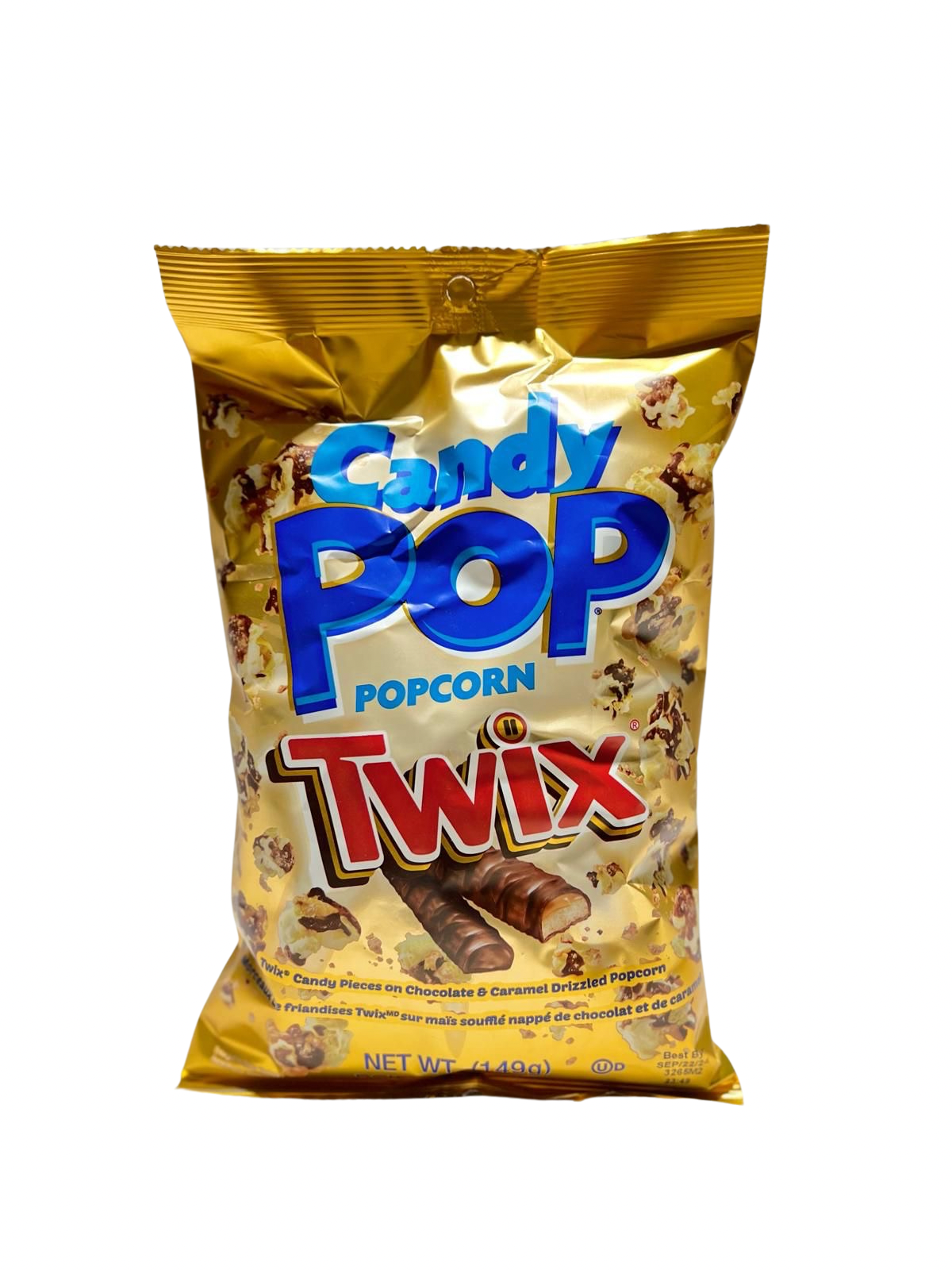 Candy Pop Twix Popcorn 149g - 12 Stück - Einzelpreis 4,59 Netto