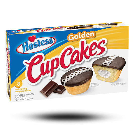 Hostess Golden Cupcakes 360g - 6x8 Stück - Einzelpreis 5,90 Netto