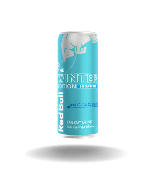 Red Bull Winter Edition Iced Cotton Candysmack ( Schweden ) 250ml- 24 Stück- Einzelpreis 1,99 Netto