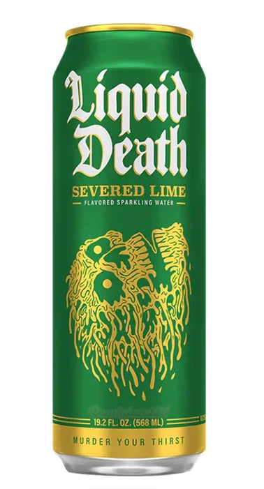 Liquid Death servered Lime 500ml - 12 Stück - Einzelpreis: 1,69 Netto