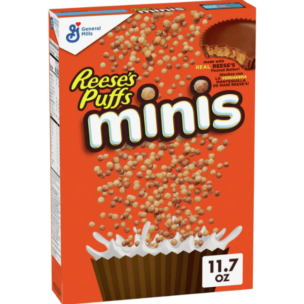 Reeses Puffs Minis 322g - 12 Stück - Einzelpreis: 5,99 Netto