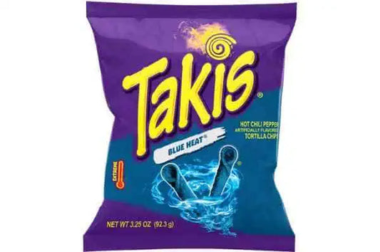 Takis Blue Heat 92,3g -  20 Stück - Einzelpreis 2,69 Netto