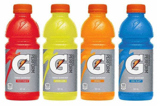 Gatorade 4 Flavors Mix 0,591l - 28Stück - Einzelpreis 1,45 Netto