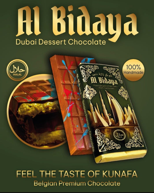 Al Bidaya Dubai Schokolade 200g - 36 Stück - Einzelpreis 13,99 Netto - Versandbereit 18.11.