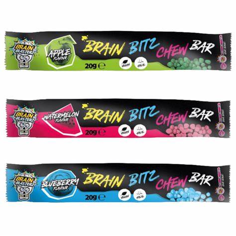 Brain Blasters Brain Bitz 20g - 24 Stück - Einzelpreis: 0,55 Netto