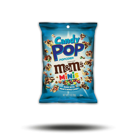 Candy Pop M&M Popcorn 28g - 48 Stück - Einzelpreis 2,09 Netto