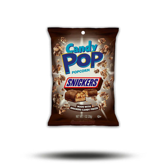 Candy Pop Snickers Popcorn 28g - 48 Stück - Einzelpreis 2,09 Netto