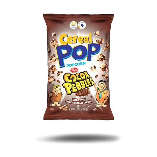 Cereal Pop Popcorn Cocoa Pebbles 149g - 12 Stück - Einzelpreis 4,99 Netto