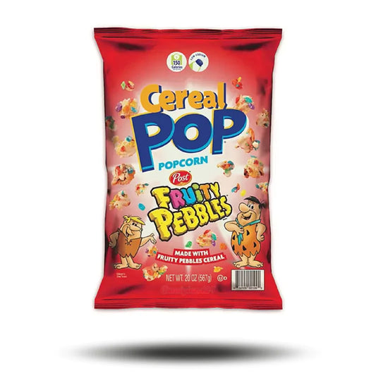 Cereal Pop Popcorn Fruity Pebbles 149g - 12 Stück - Einzelpreis 4,99 Netto