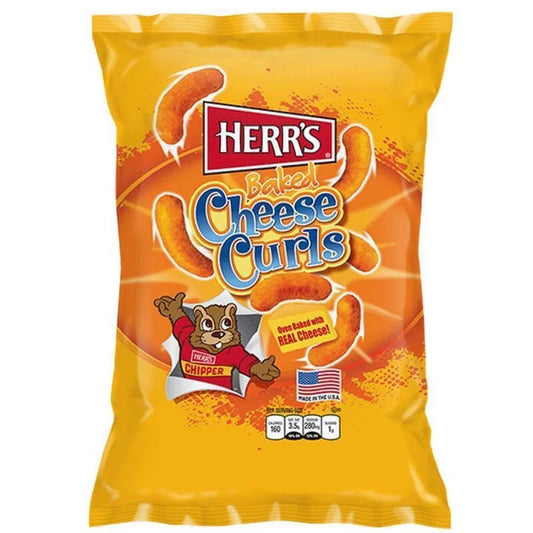 Herrs Baked Cheese Curls 170g - 12 Stück - Einzelpreis: 3,79 Netto