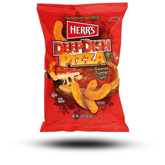 Herrs Deep Dish Pizza Curls 170g - 12 Stück - Einzelpreis: 3,79 Netto