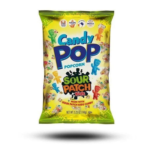 Candy Pop Sour Patch Popcorn 149g - 12 Stück - Einzelpreis 4,99 Netto